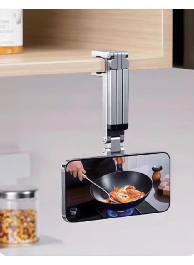 YOUFO Aluminum Alloy Multifunctional Magnetic Bracket - Adjustable Tripod Stand, 360° Rotation, Heavy Duty Mount for Desk, Vlogging, and Live Streaming - Image 5